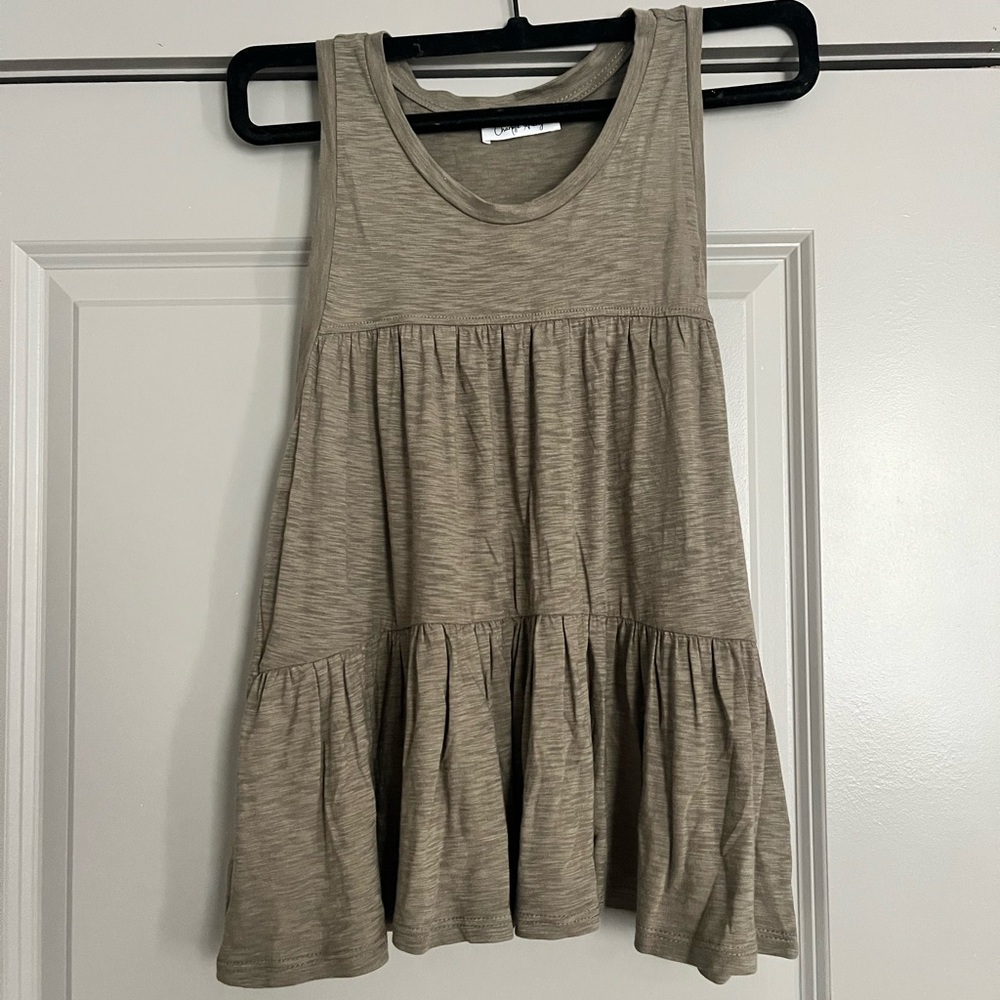 Olive green tank